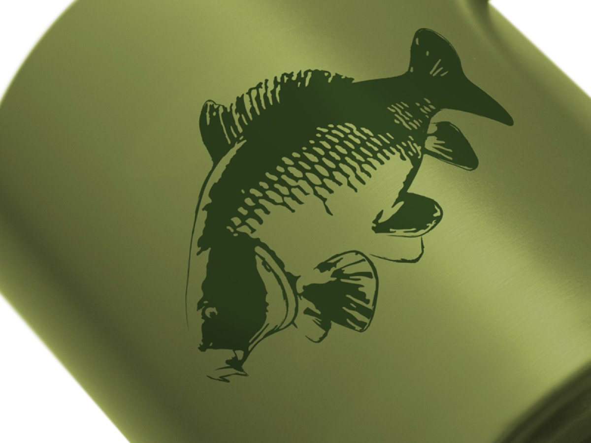 Nerezový hrnek Delphin CARP