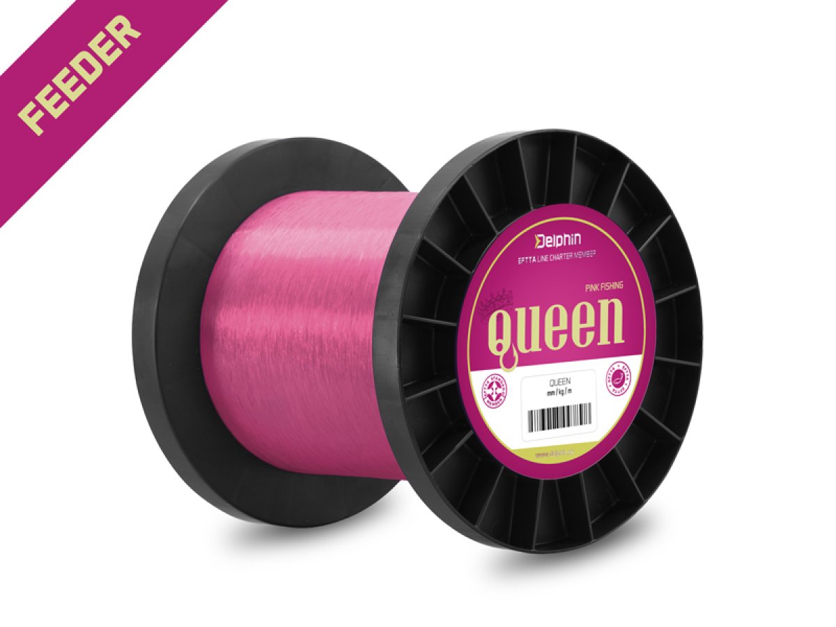 Delphin QUEEN Feeder / růžový 42