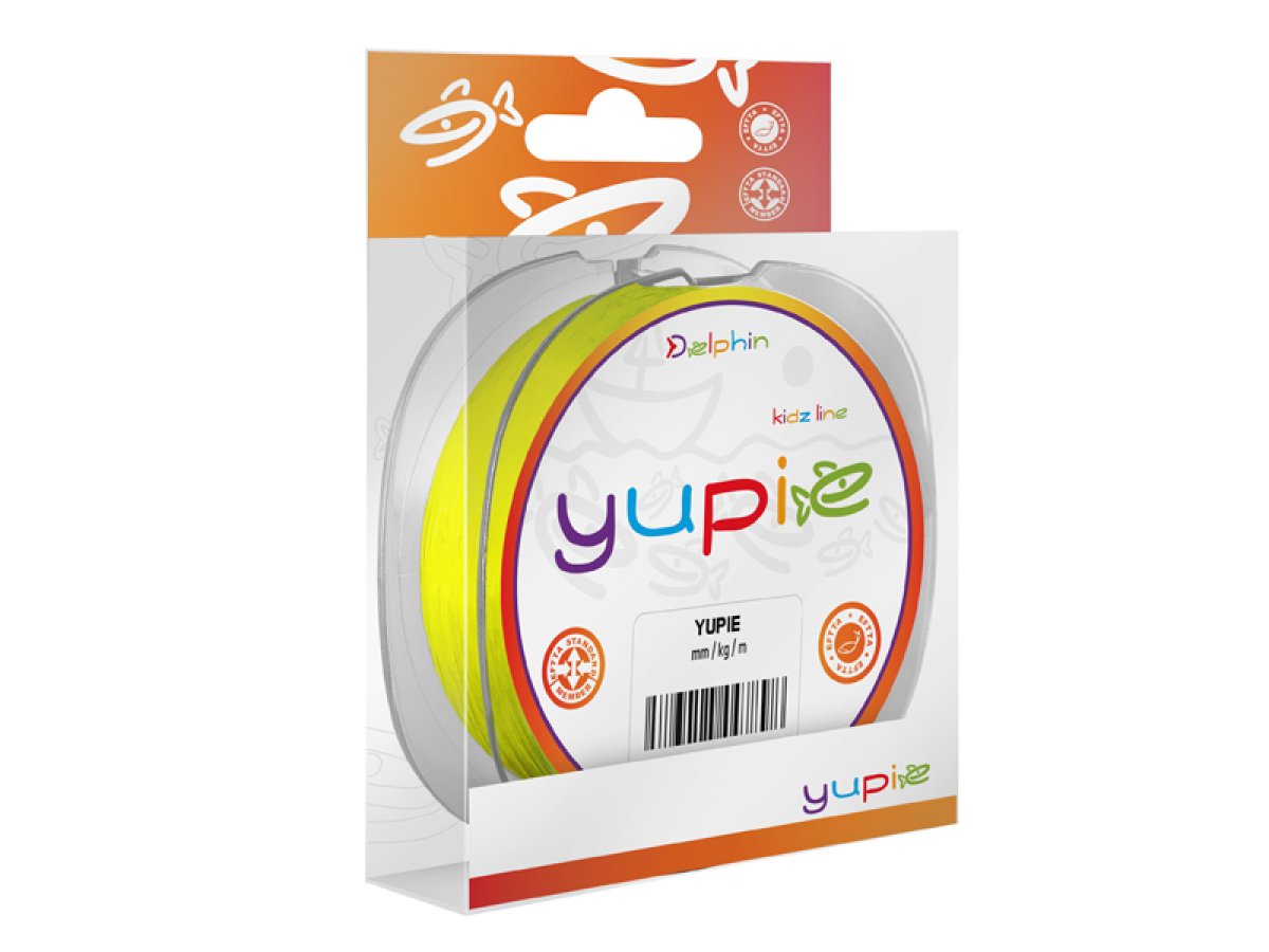 Delphin YUPIE / fluo žlutá