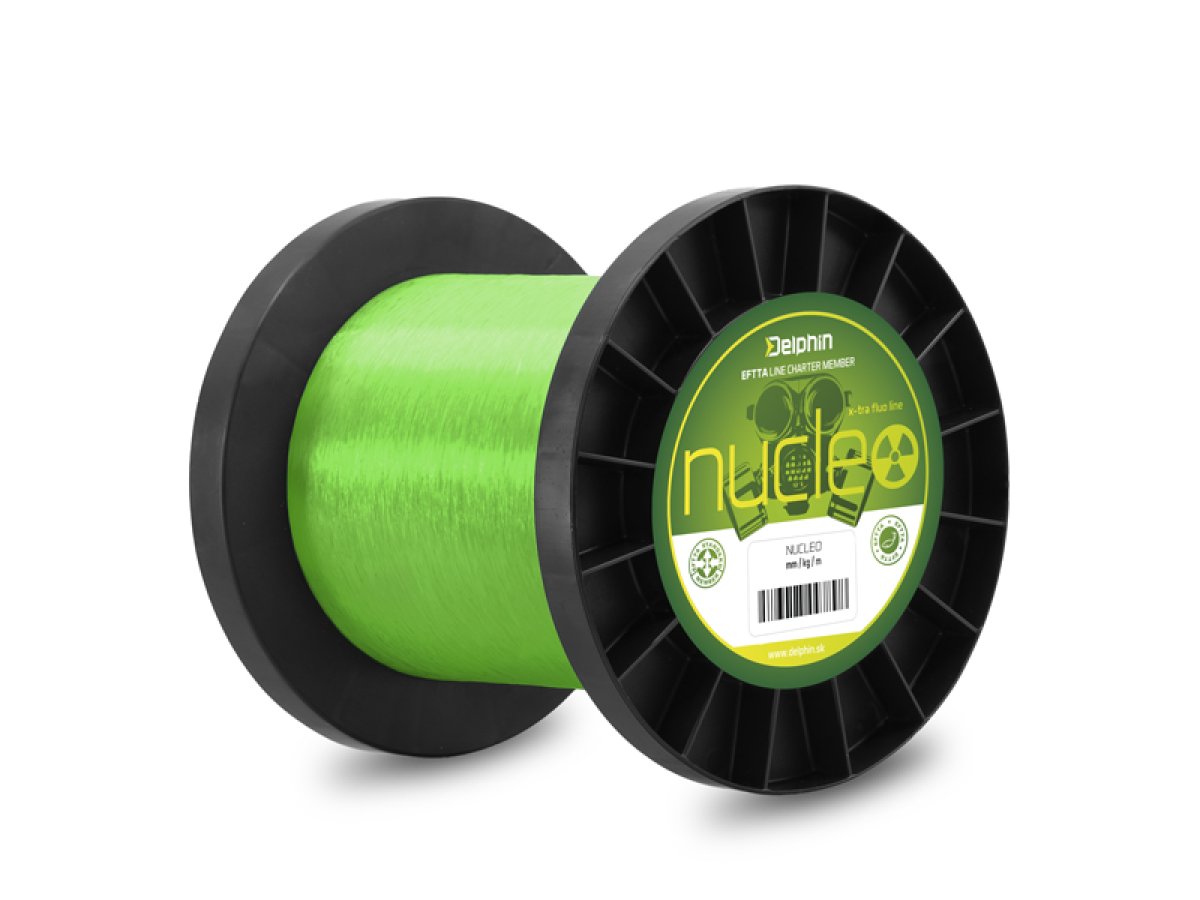 Kaprařský vlasec NUCLEO / fluo zelený 52