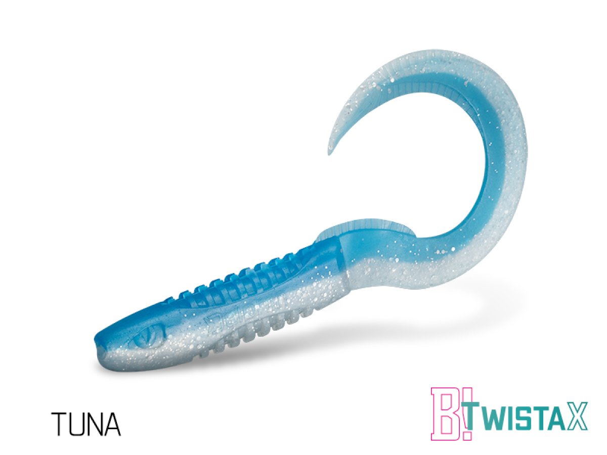 Umělá nástraha Delphin TwistaX Eeltail UVs / 5ks 84