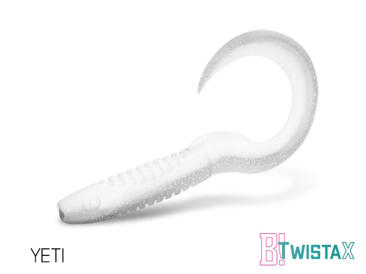 Umělá nástraha Delphin TwistaX Eeltail UVs / 5ks 84