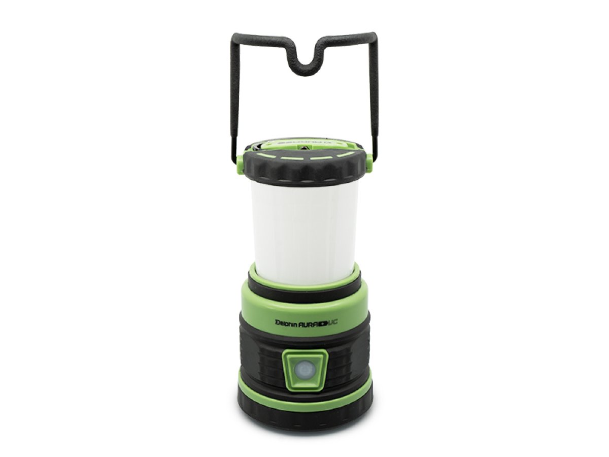 Kempová lampa Delphin AURA+ UC
