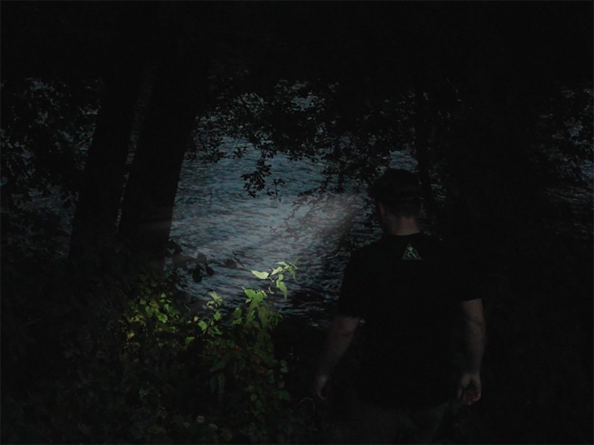 Čelová lampa Delphin LUMIS