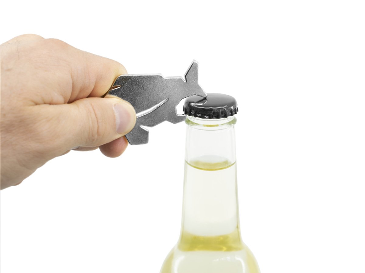 Klíčenka s otvírákem na láhve Delphin CARPENER 102