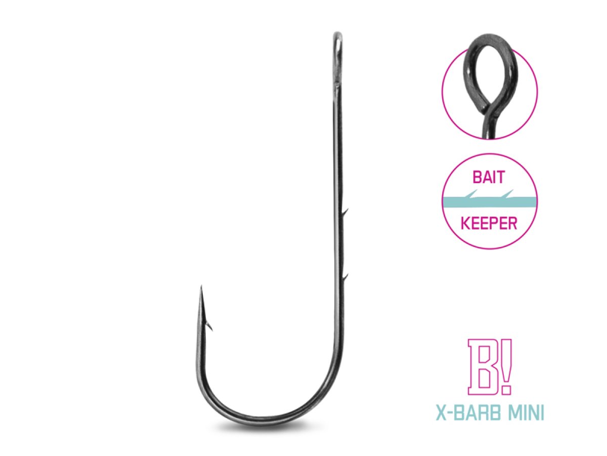 Háček na čeburašku Delphin B! X-BARB MINI / 8ks