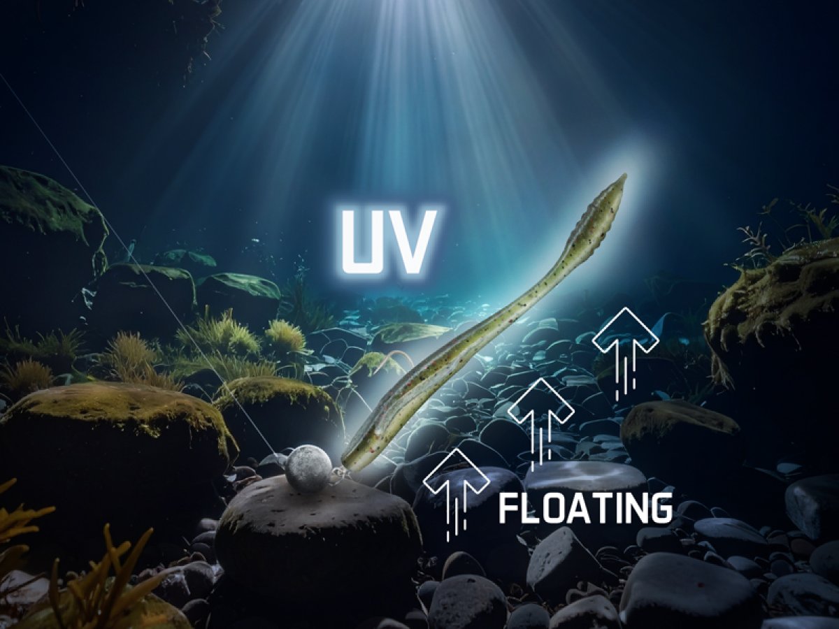 Umělá nástraha Delphin TOXIN UVs / 8ks