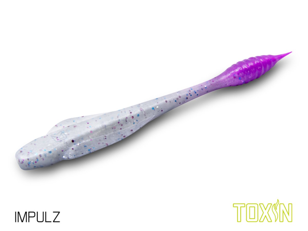 Umělá nástraha Delphin TOXIN UVs / 8ks