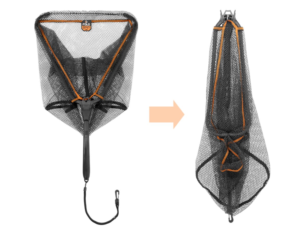 Přívlačový podběrák Delphin FoldSPIN