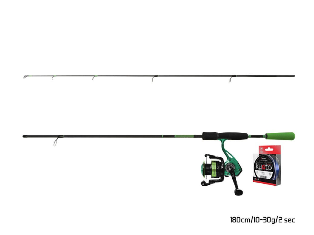 Přívlačový set Delphin GreenSPIN