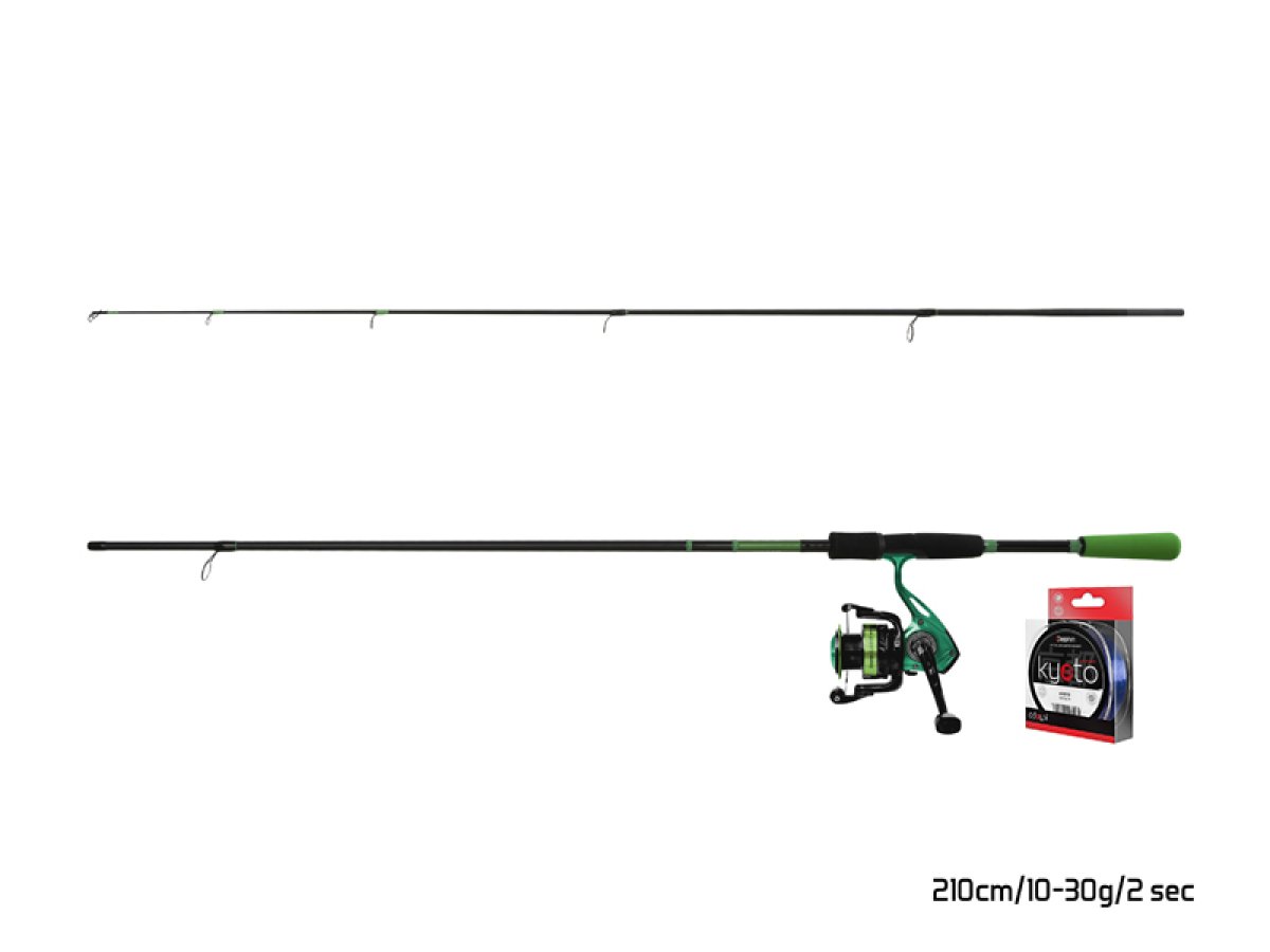 Přívlačový set Delphin GreenSPIN