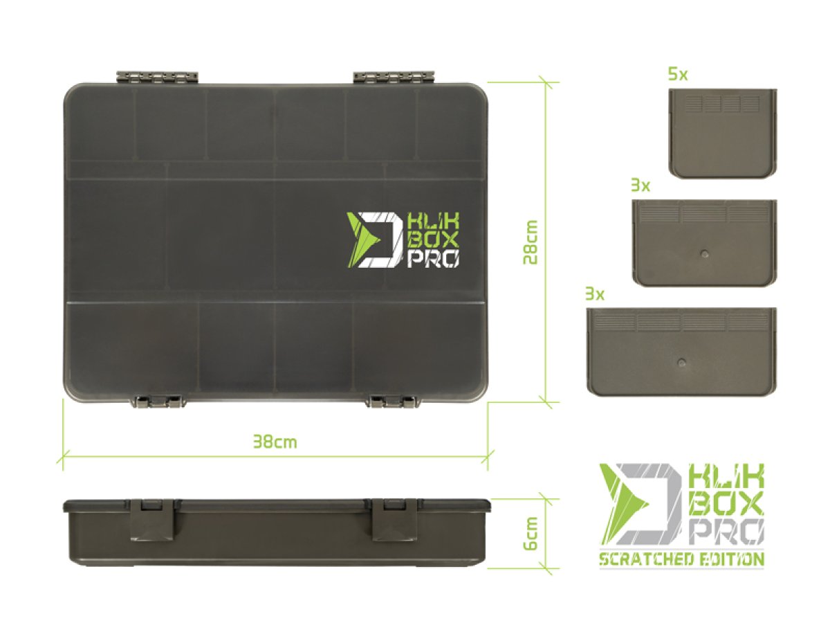 Organizér Delphin KlikBOX Pro SCRATCHED EDITION