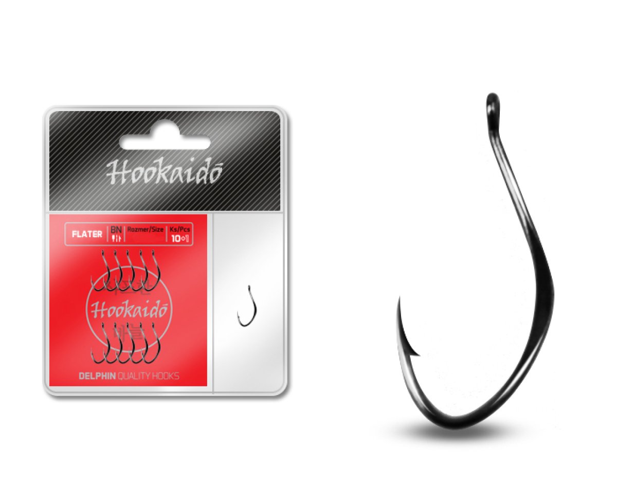 Háček Delphin HKD FLATER ring / 10+1ks