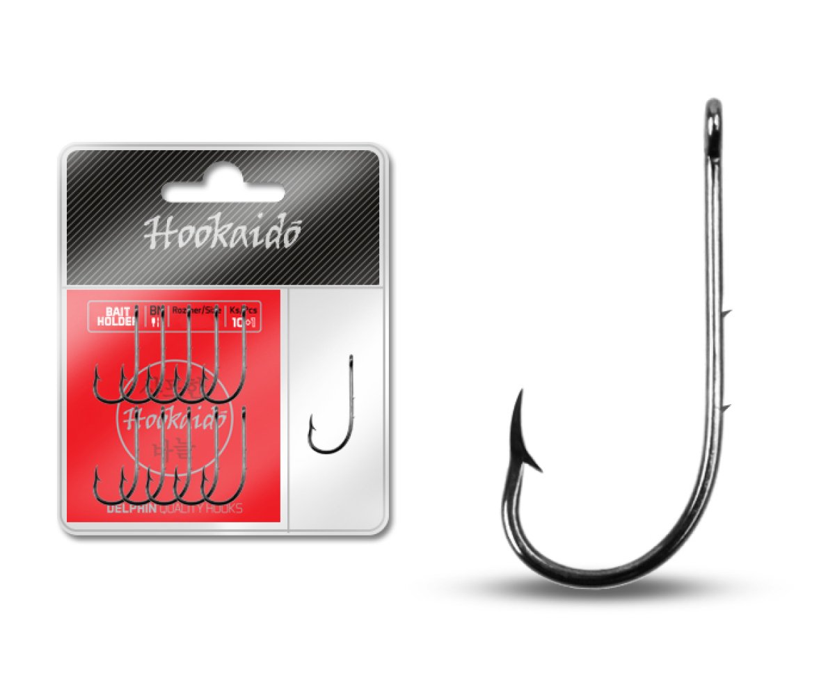 Háček Delphin HKD BAITHOLDER ring / 10+1ks