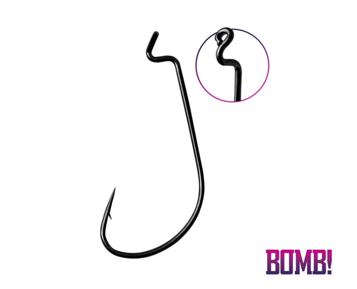 Háček BOMB! D-SHOT OFFS WORM / 5ks 3
