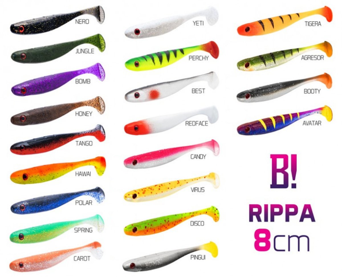 Umělá nástraha BOMB! Rippa / 5ks 129