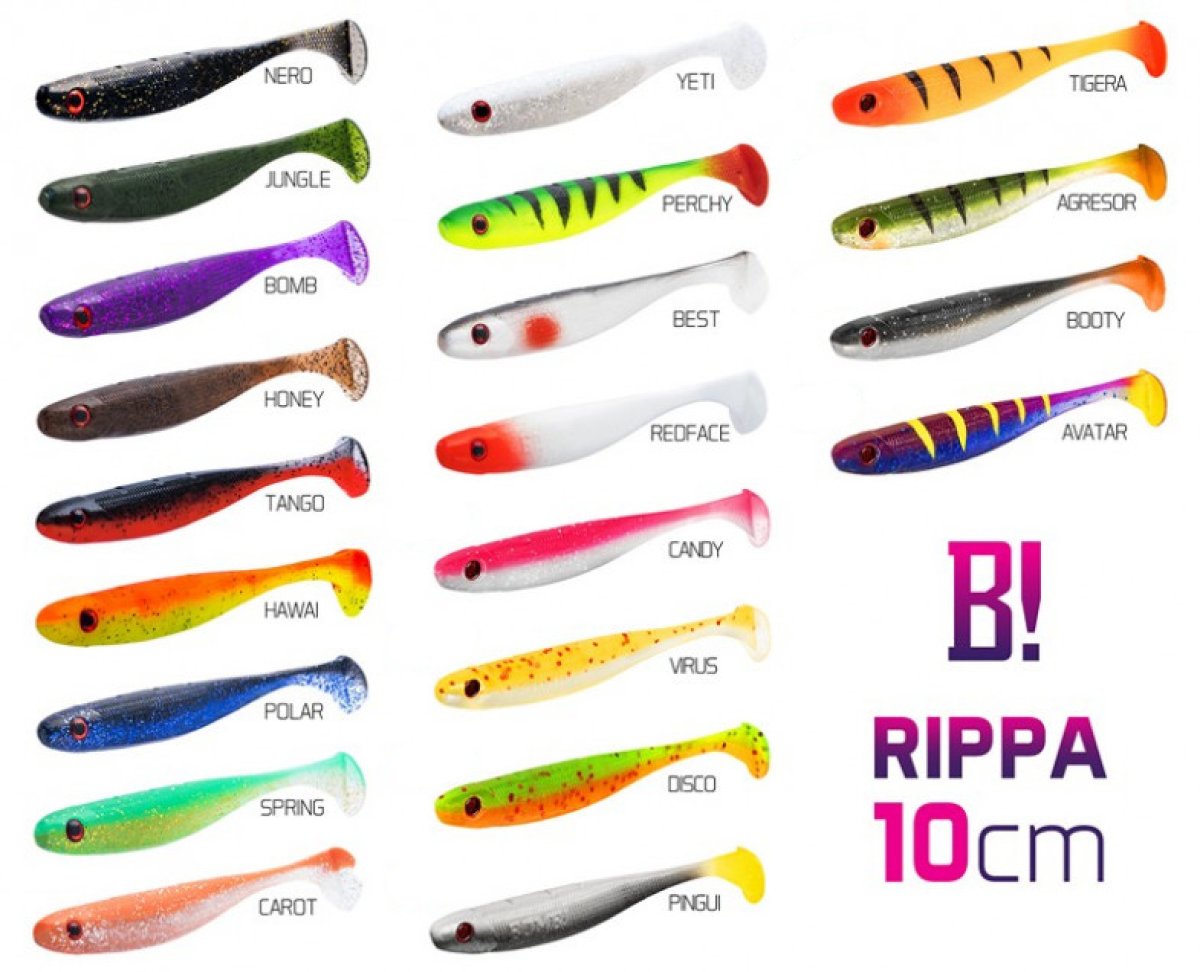 Umělá nástraha BOMB! Rippa / 5ks 130