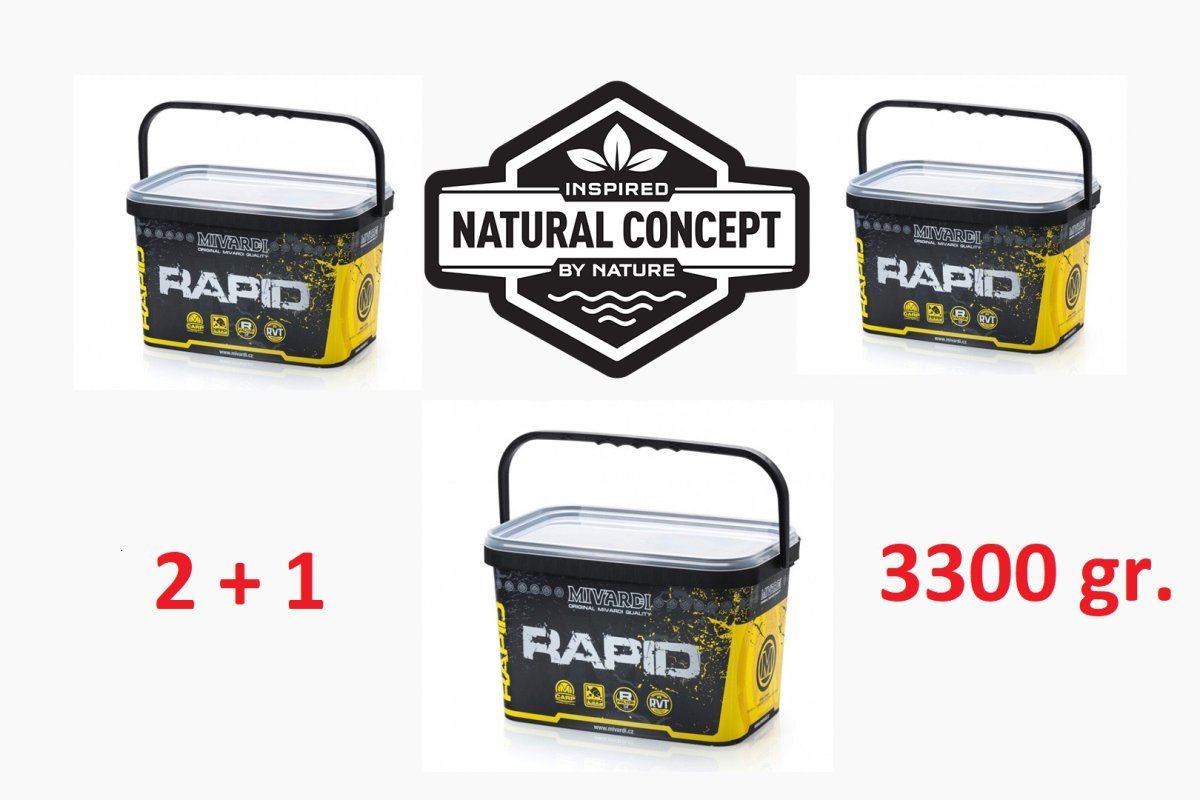 Akce 2+1 Rapid Boilies Platinum - Sea (3300g | 24mm) Akce 2+1 Rapid Boilies Platinum - Sea (3300g | 24mm)