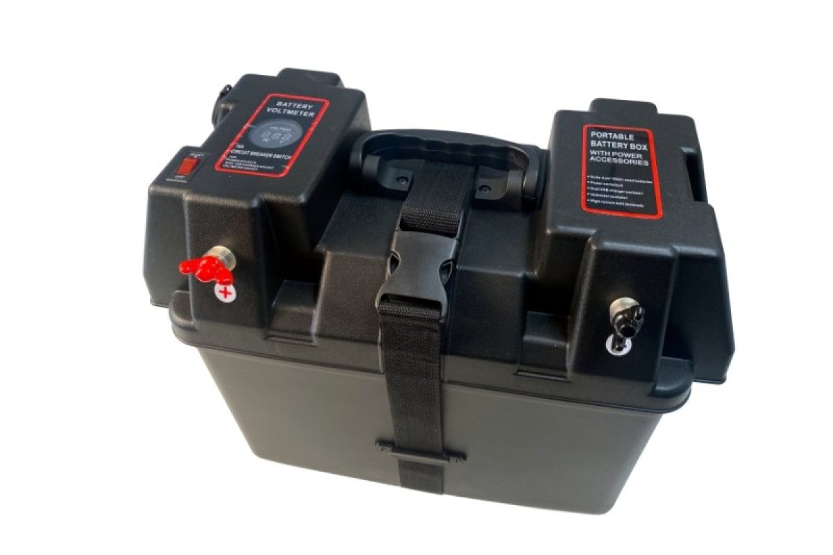 Akumulátorový ochranný box do člunu max. 100Ah 1889