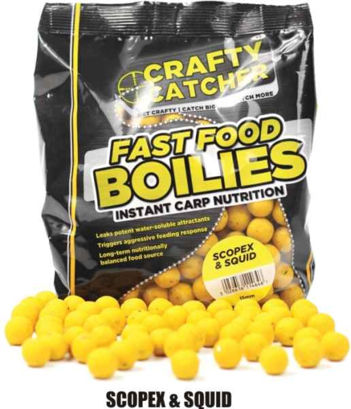 Boilies 15mm/500g Scopex & Squid/Scopex & Kalmar