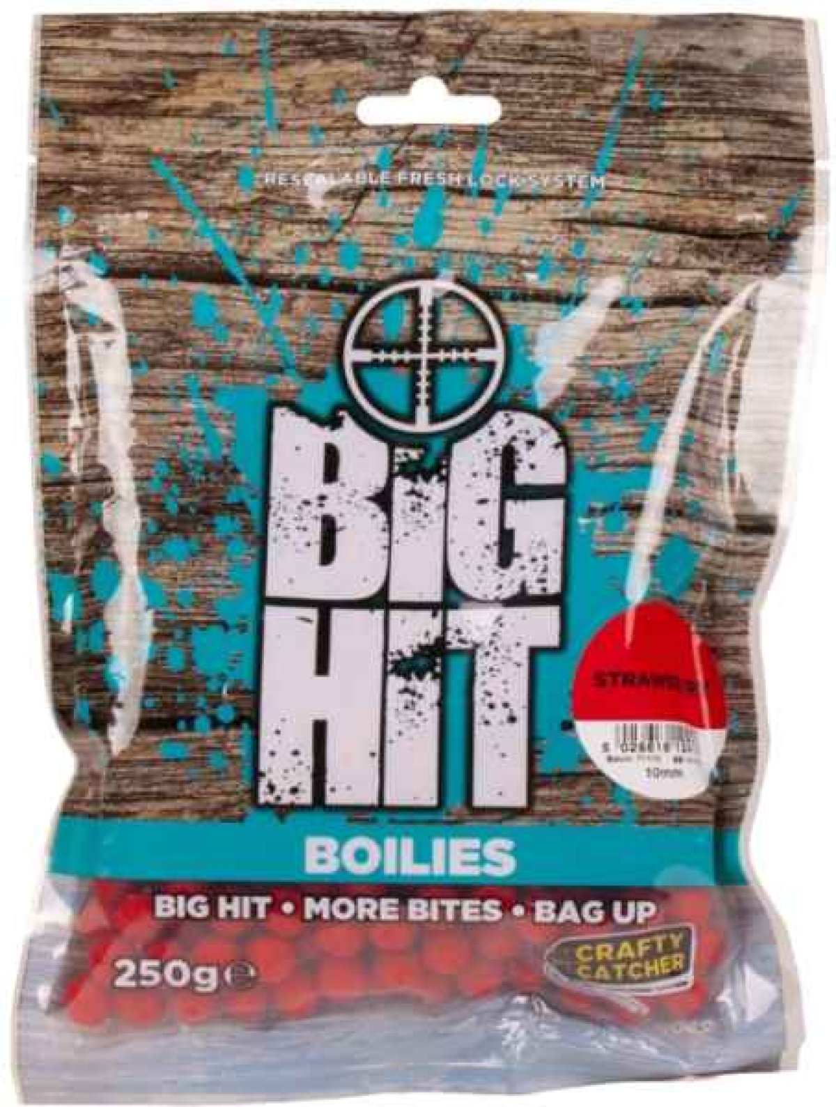 Boilies Big Hit 10mm / 250g Spicy Krill & Garlic