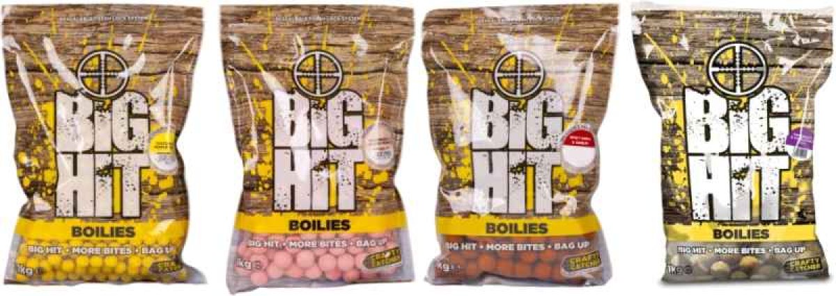 Boilies Big Hit 15mm / 1kg Chocolate & Vanilla Nut/Čoko