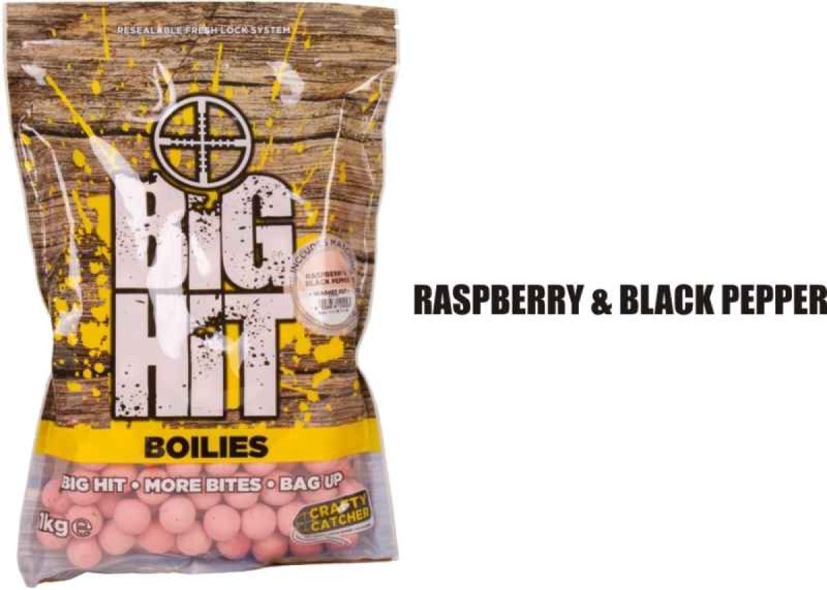 Boilies Big Hit 15mm / 1kg Chocolate & Vanilla Nut/Čoko