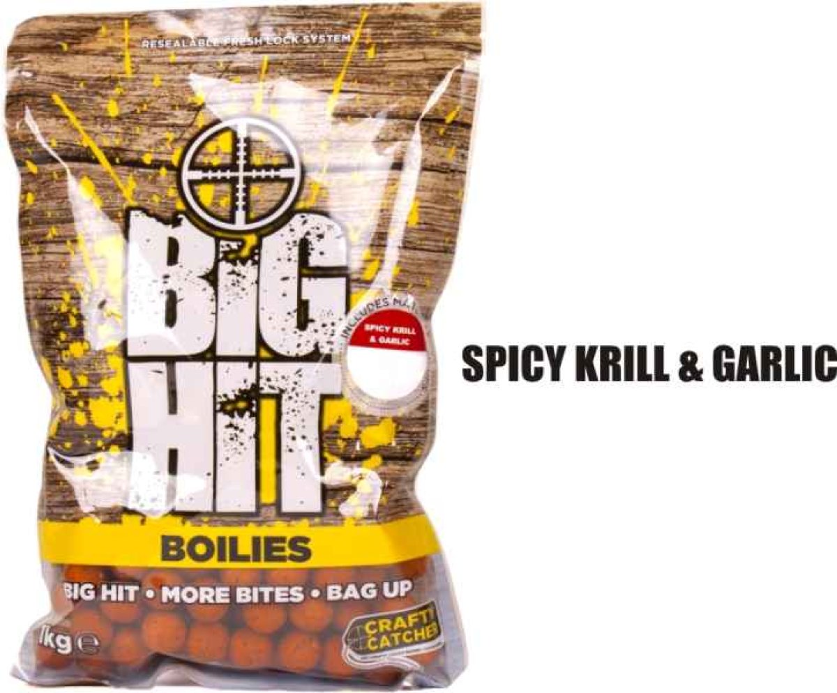 Boilies Big Hit 15mm / 1kg Chocolate & Vanilla Nut/Čoko