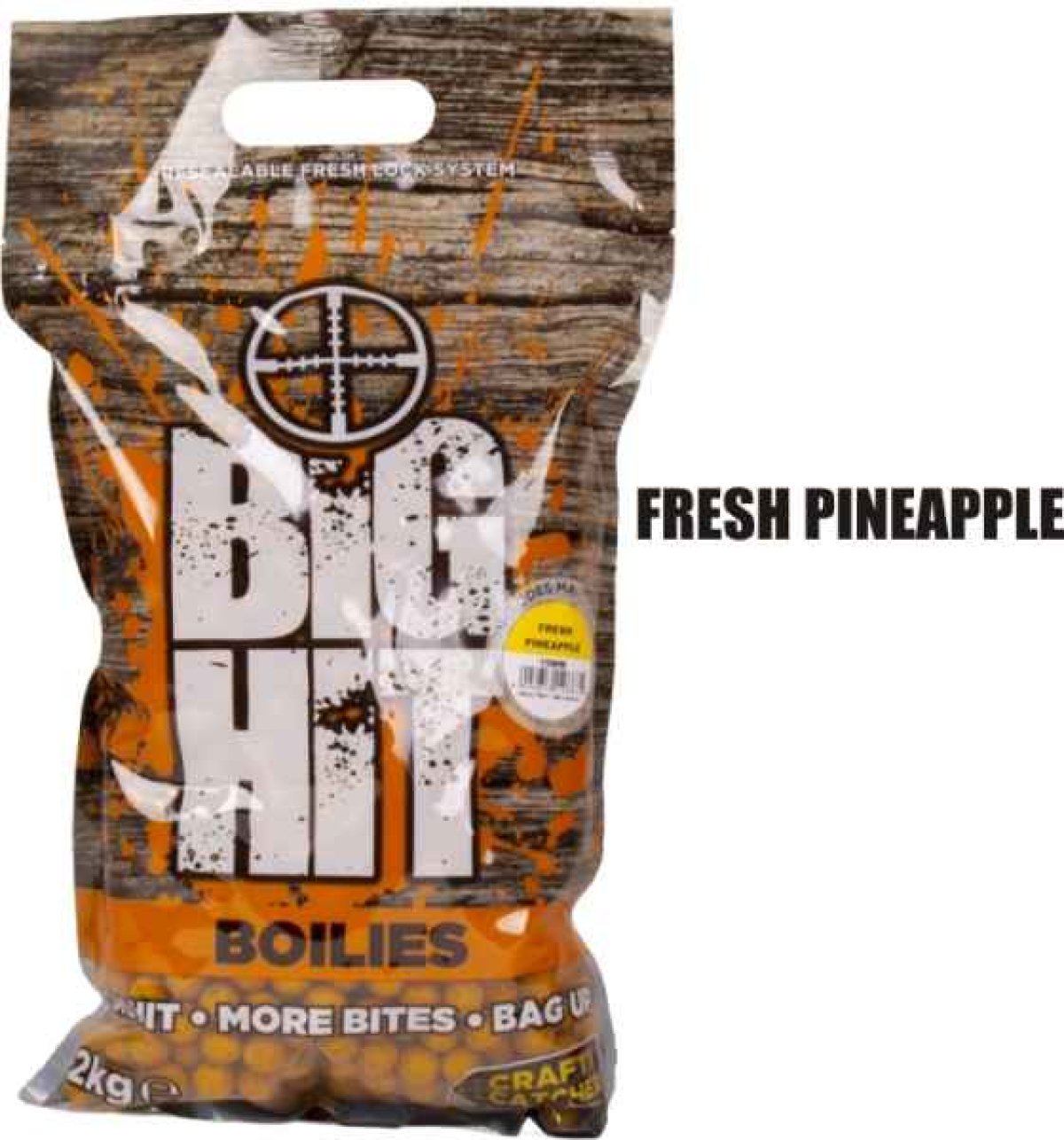 Boilies Big Hit 15mm / 2kg Fresh Pineapple