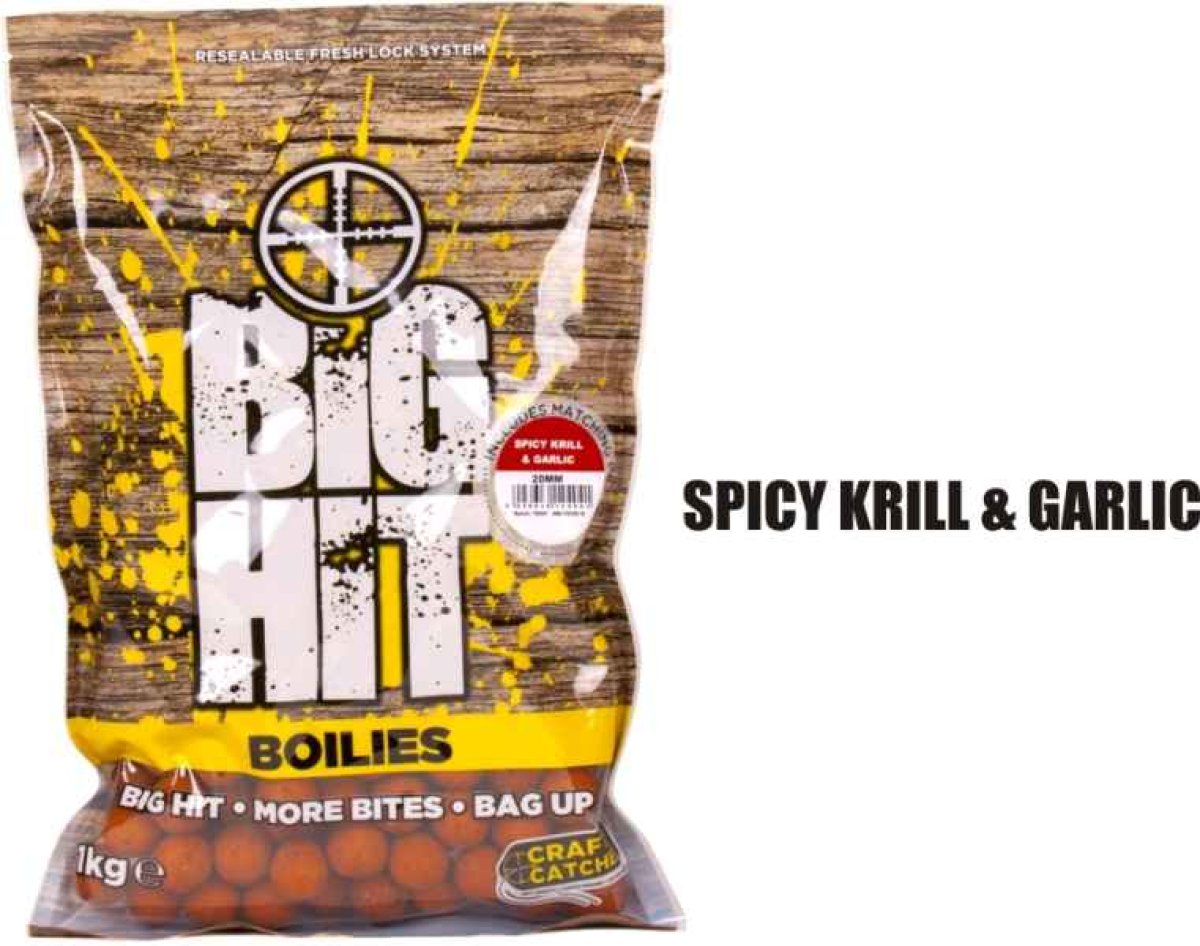 Boilies Big Hit 20mm / 2kg Pepper Peach
