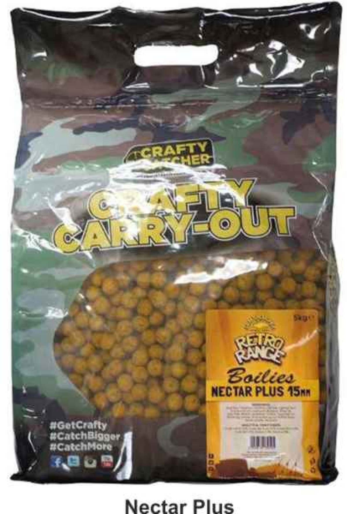 Boilies Crafty Catcher Retro Range 20mm/5kg Nectar Plus