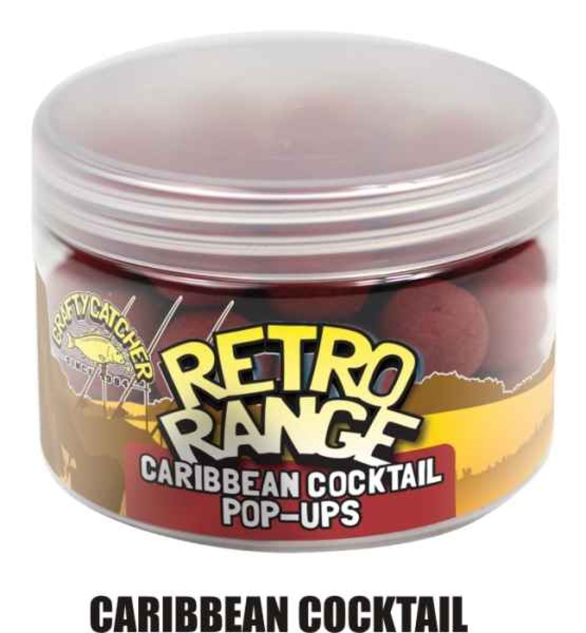 Boilies pop up Retro Range 15mm / 60g Nectar Plus - hně