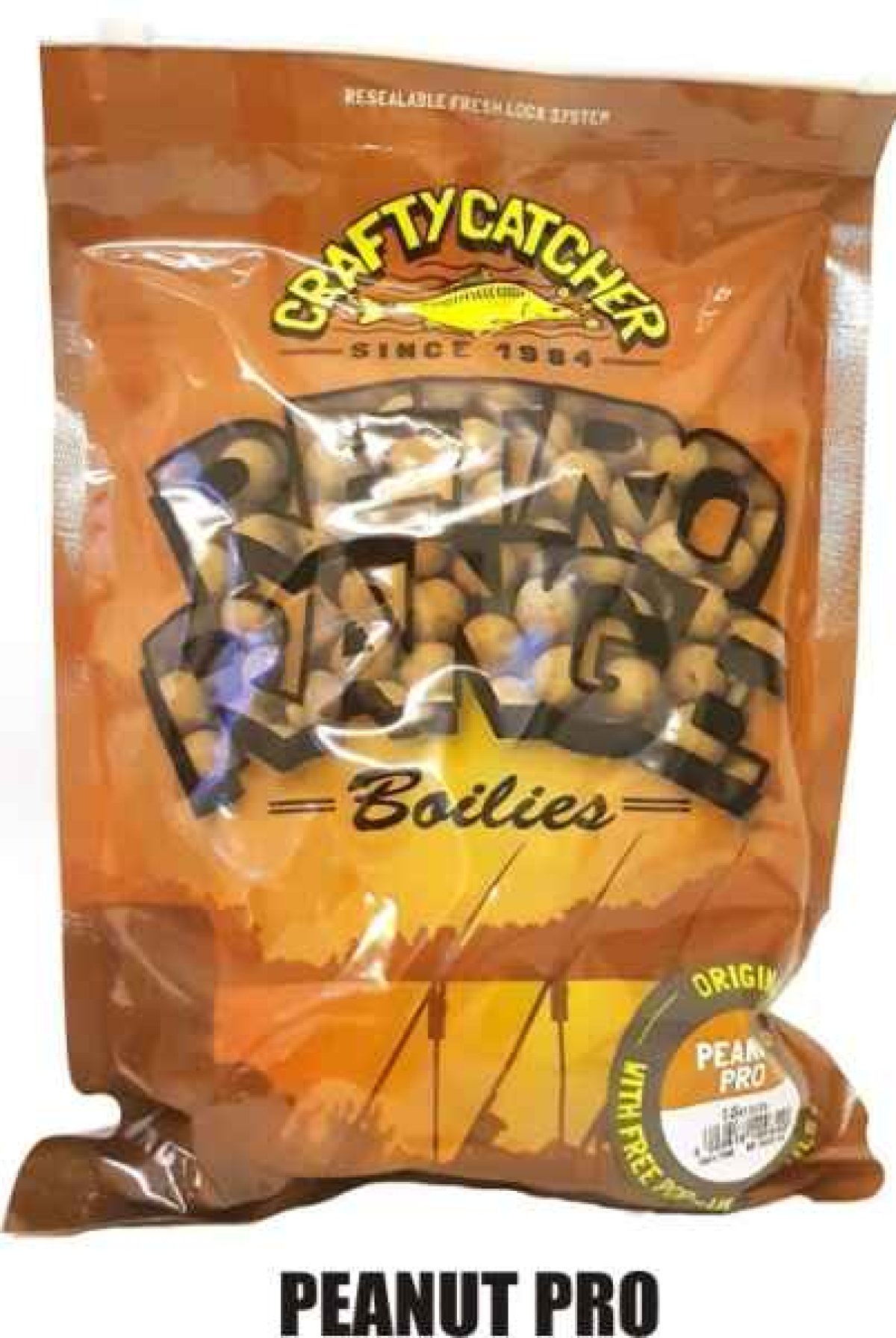 Boilies Retro 15mm / 1kg Peanut Pro Boilies
