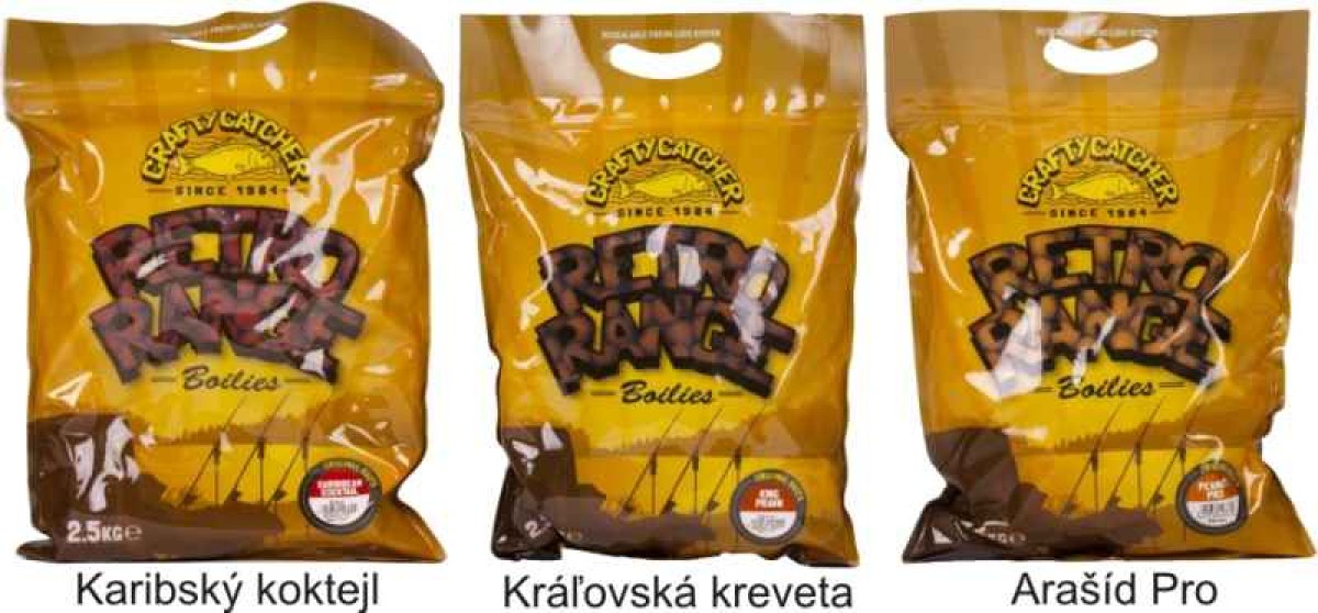 Boilies Retro 15mm / 2,5kg Caribbean Cocktail/Karibský