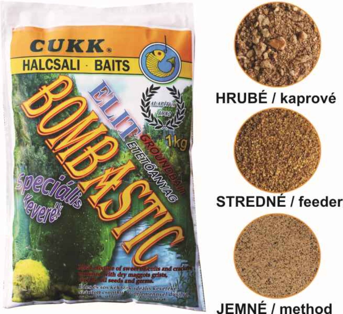 Bombastic Feeder 1kg středně hrubé krmivo