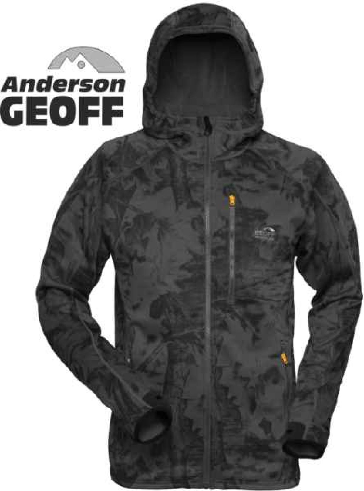 Bunda HOODY3 Black/leaf M Bunda HOODY3 Black/leaf M