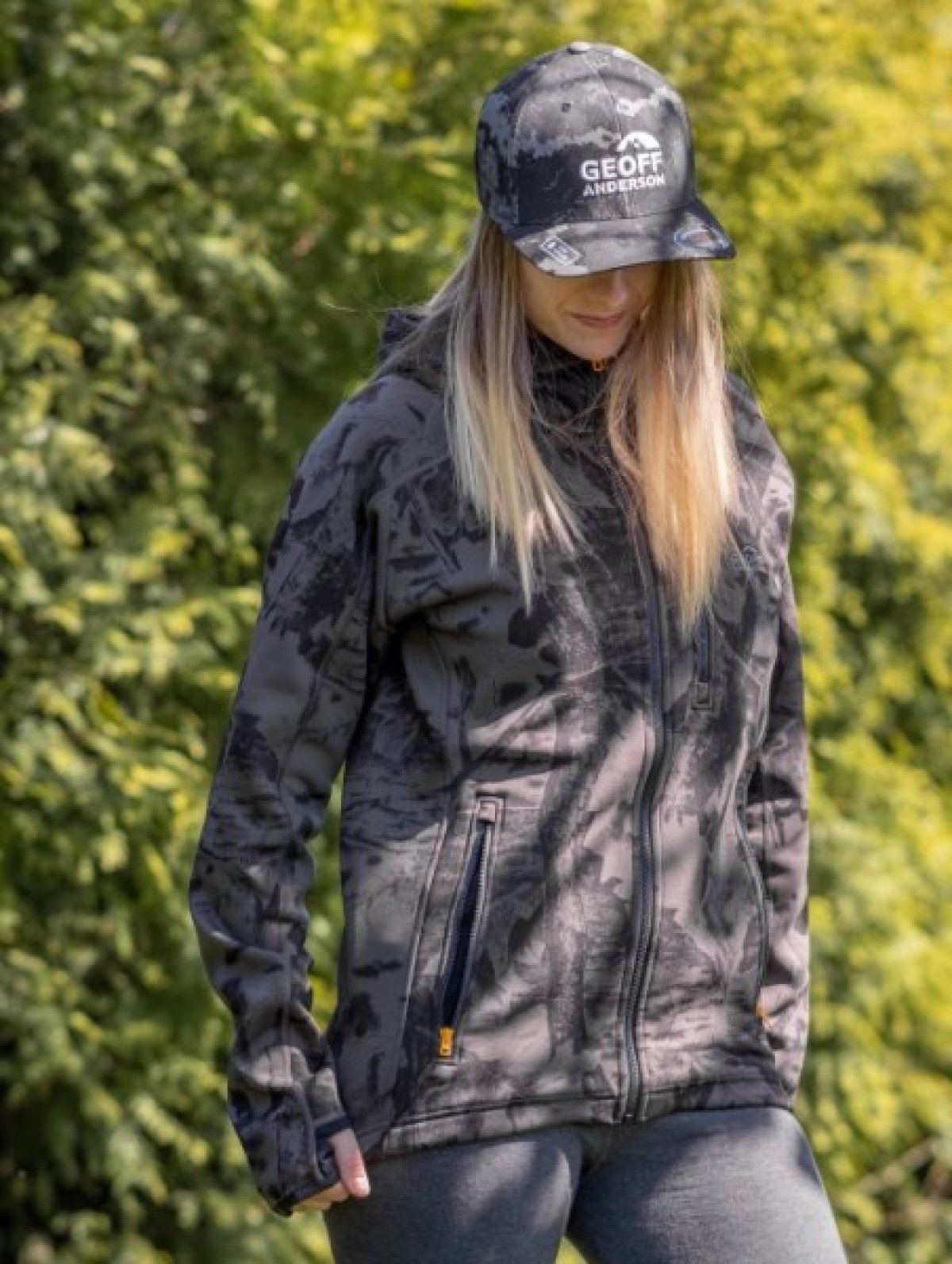 Bunda HOODY3 Black/leaf M Bunda HOODY3 Black/leaf M
