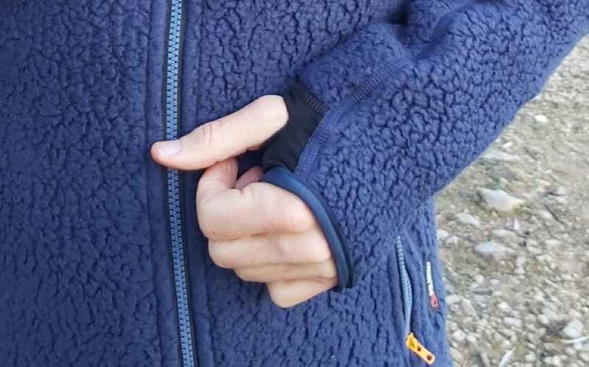 Bunda s kapucí TEDDY - Modrý vel.XXXL Bunda s kapucí TEDDY - Modrý vel.XXXL