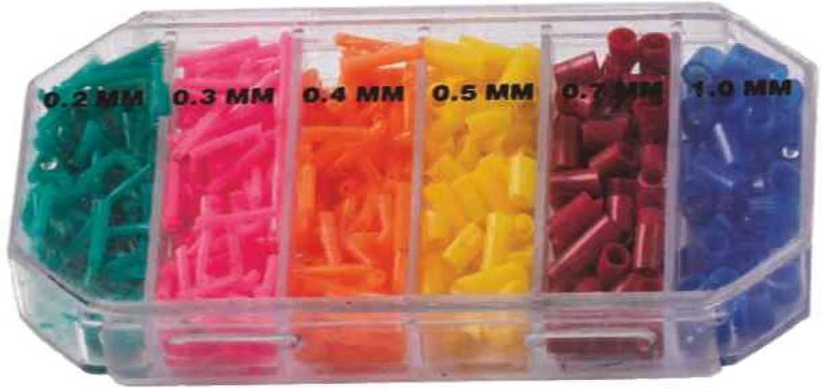 Bužírky na splávky BOX od 0,2mm