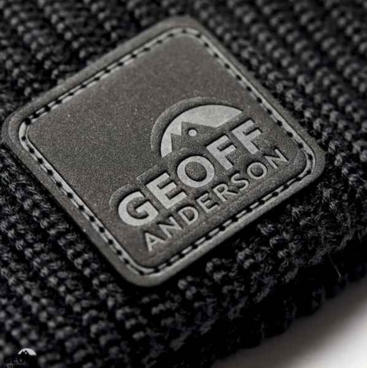 Čepice Geoff Anderson WizWool Roar beanie černá Čepice Geoff Anderson WizWool Roar beanie černá