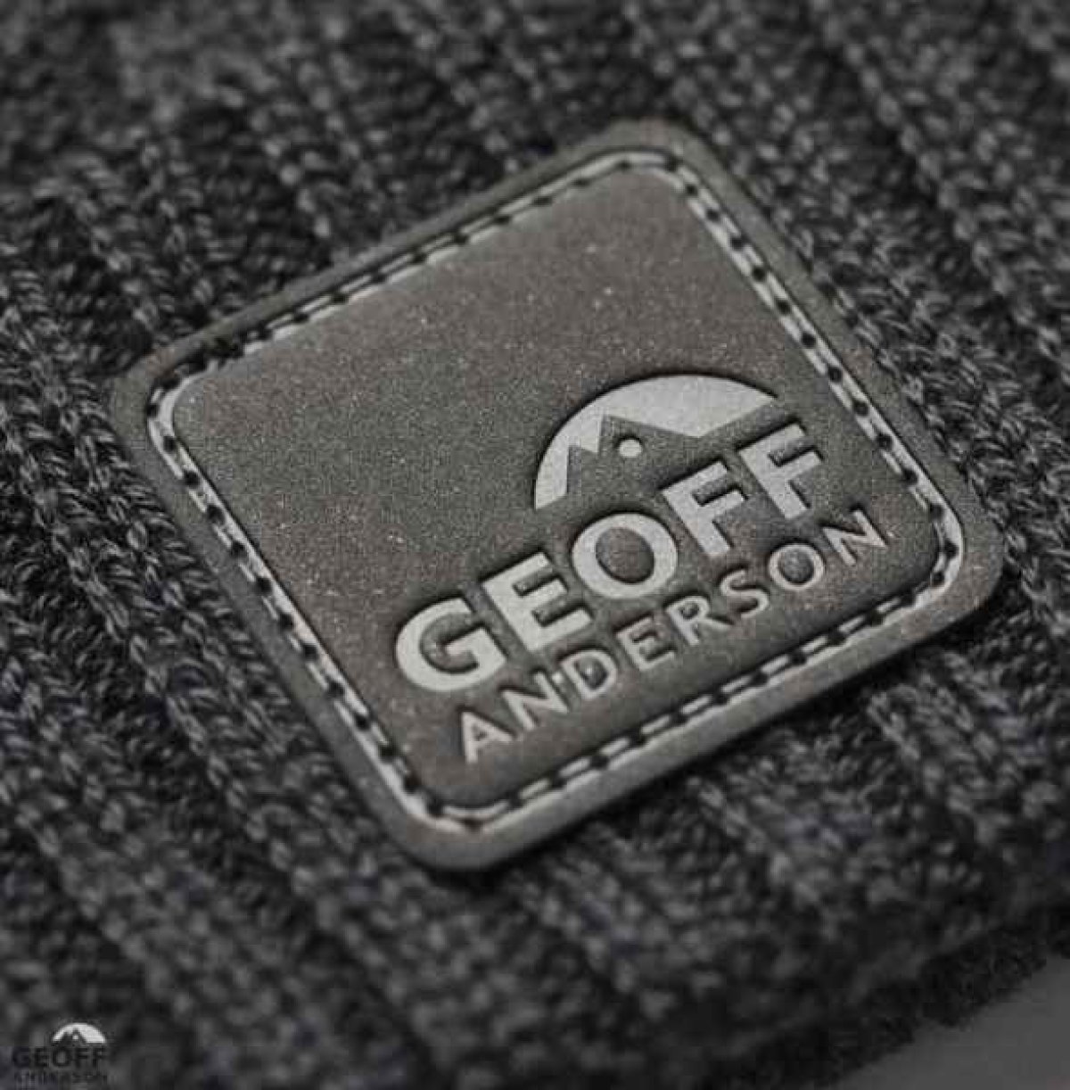 Čepice Geoff Anderson WizWool Ulf beanie černá Čepice Geoff Anderson WizWool Ulf beanie černá