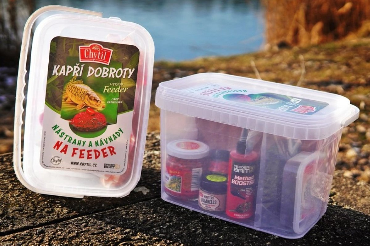 Chytil Kbelík Nástrahy a návnady na feeder