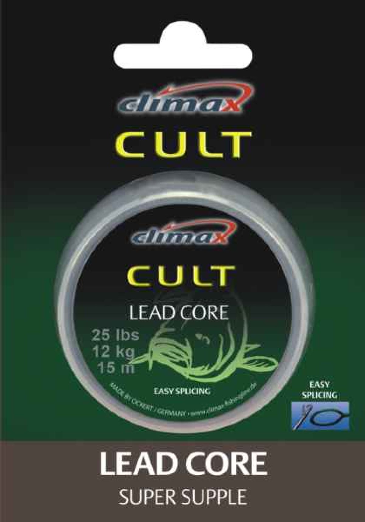 Climax šňůra 10m - LEAD Core-WEED 0,25mm/12,4kg/25lbs Climax šňůra 10m - LEAD Core-WEED 0,25mm/12,4kg/25lbs