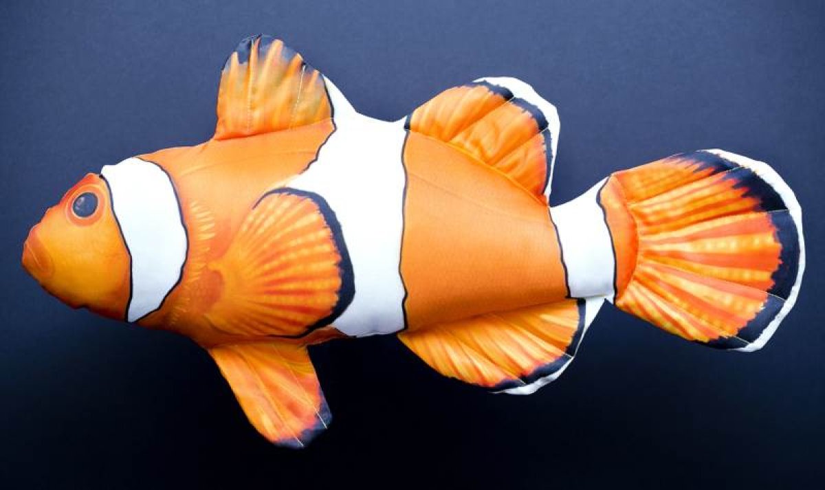 Dekorační polštář - Klaun Očkatý mini 32cm