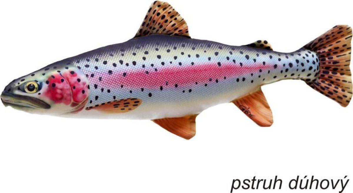 Dekorační polštář - Pstruh mini 35-45cm