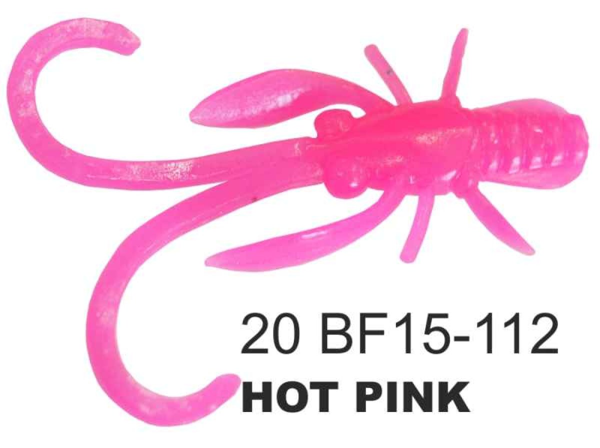 Dipované umělé nástrahy BAFFI Fly 38mm / 10ks Hot Pink Dipované umělé nástrahy BAFFI Fly 38mm / 10ks Hot Pink