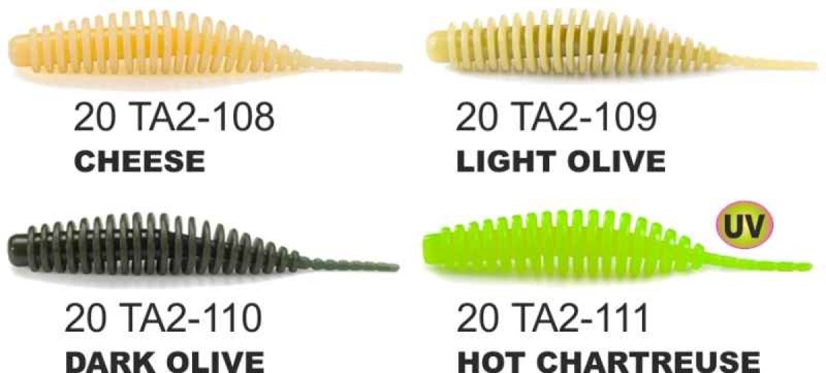 Dipované umělé nástrahy Tanta 51mm-2,0 \ Dipované umělé nástrahy Tanta 51mm-2,0 \