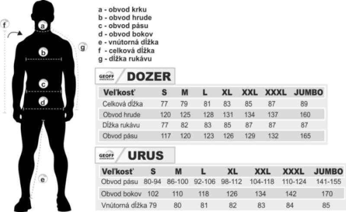 DOZER 6 + Urus 6 černá vel.L