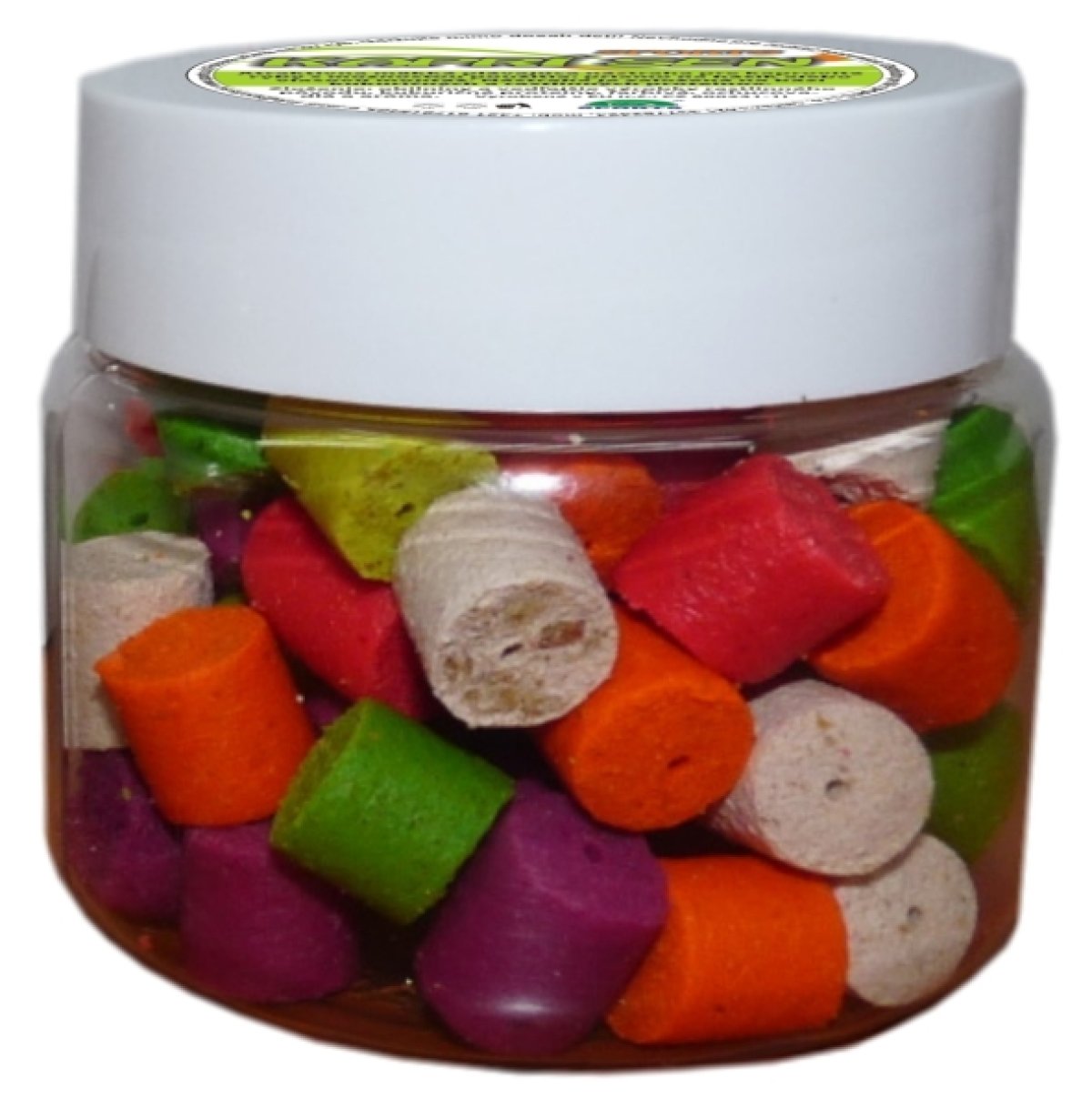 Feeder nuggets FLUO 12x10mm 150ml Oranž.Chobotnice