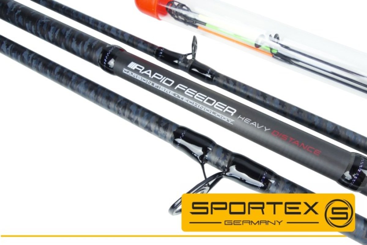 Feeder prut SPORTEX Rapid Feeder Heavy Distance 3-díl 420cm / 120-210